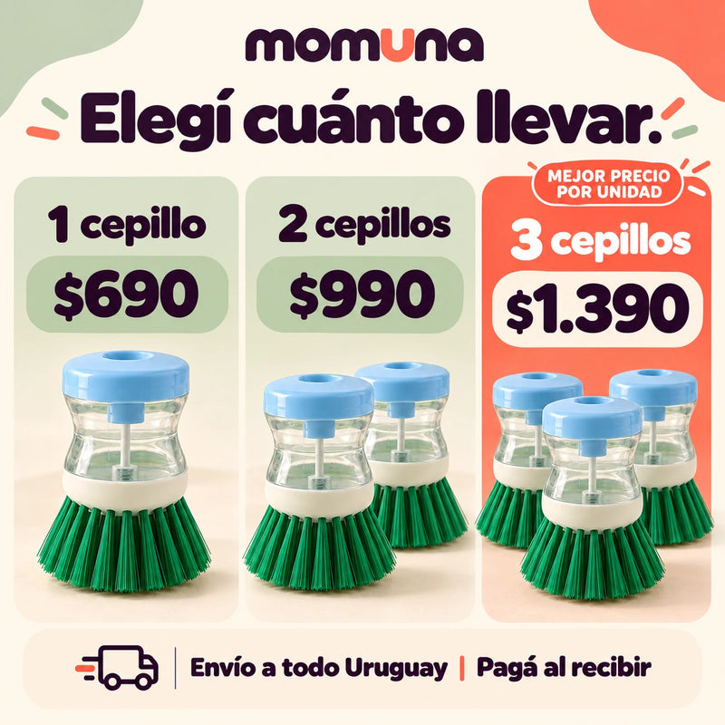 Packs de 1, 2 y 3 cepillos