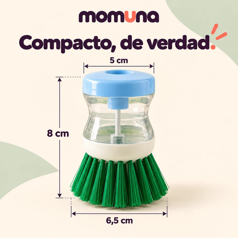 Medidas: 8 cm de alto, 5 cm arriba y 6,5 cm en la base