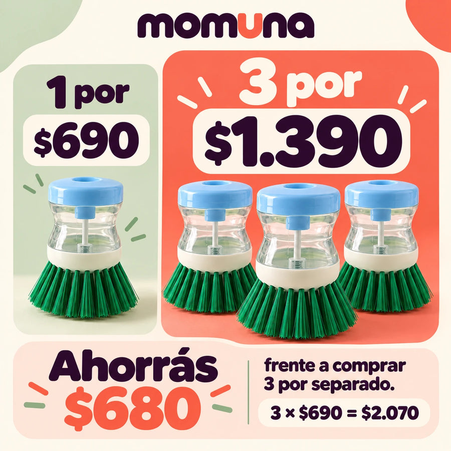 3 cepillos por $1.390: ahorrás $680