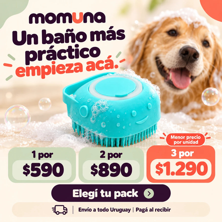 Packs de 1, 2 y 3 cepillos de baño